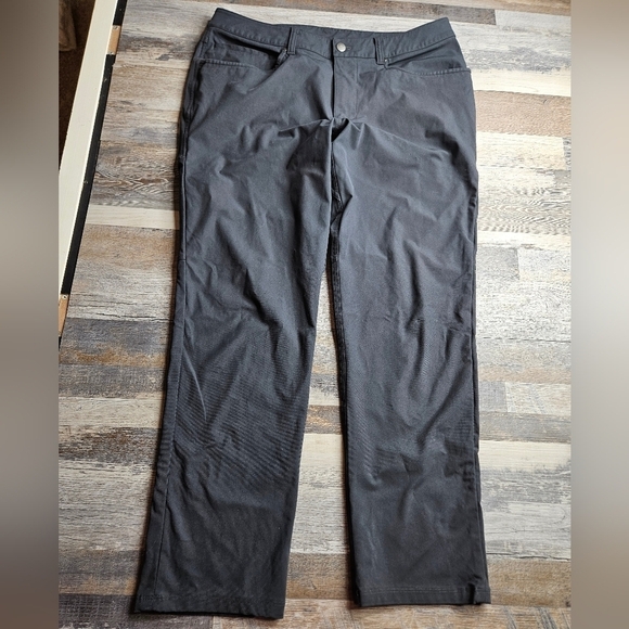 Lululemon ABC Men's Pants 33 Classic Fit 5 Pocket - Picture 1 of 10